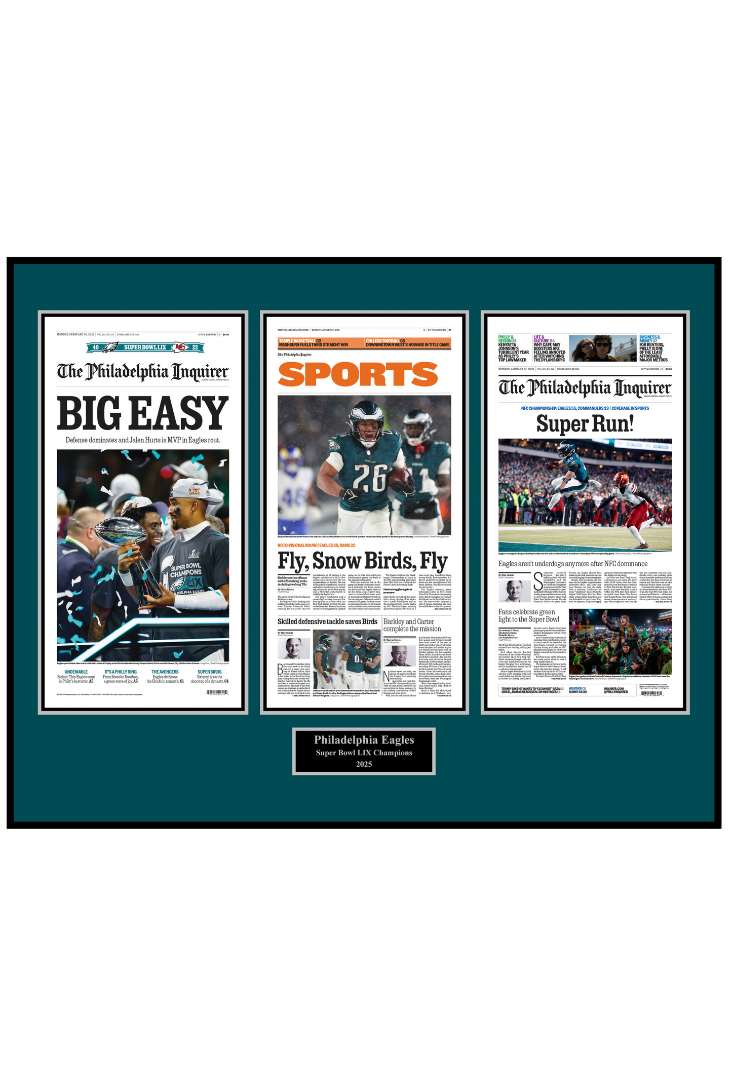 Eagles Super Bowl 2025: Sports Super Run Big Easy - 3 Page