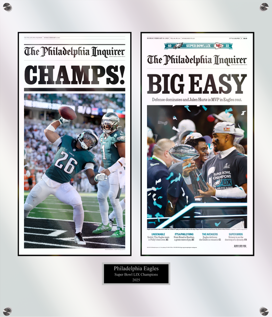 Eagles Super Bowl 2025: CHAMPS Big Easy - 2 Page