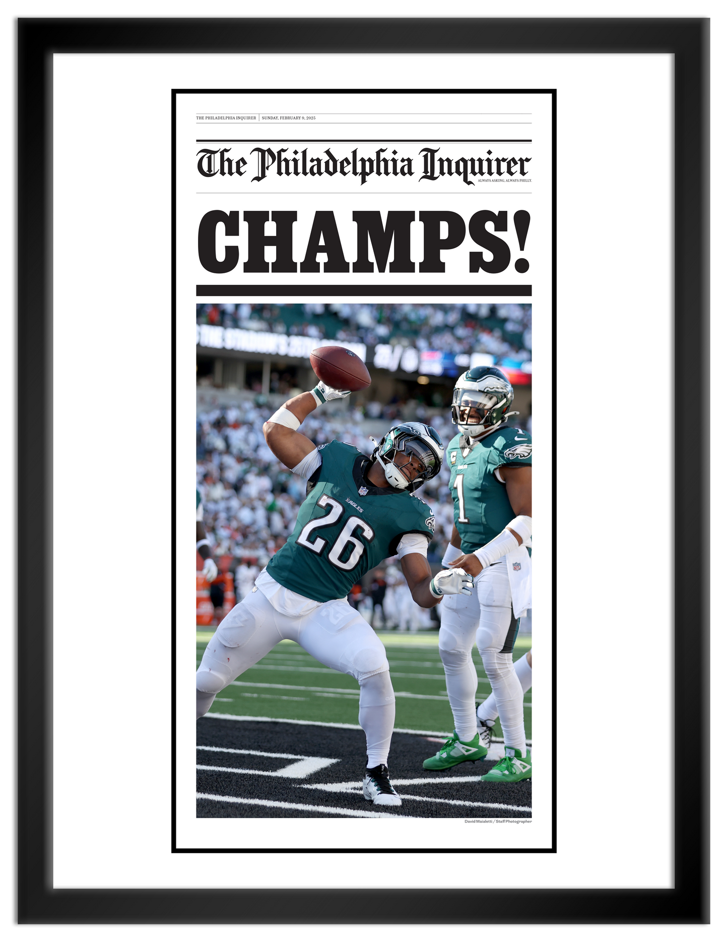 Eagles Super Bowl 2025: CHAMPS - 1 Page