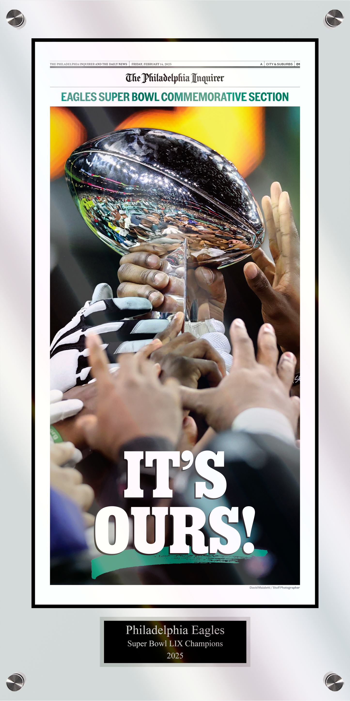 Eagles Super Bowl 2025: Its Ours - 1 Page