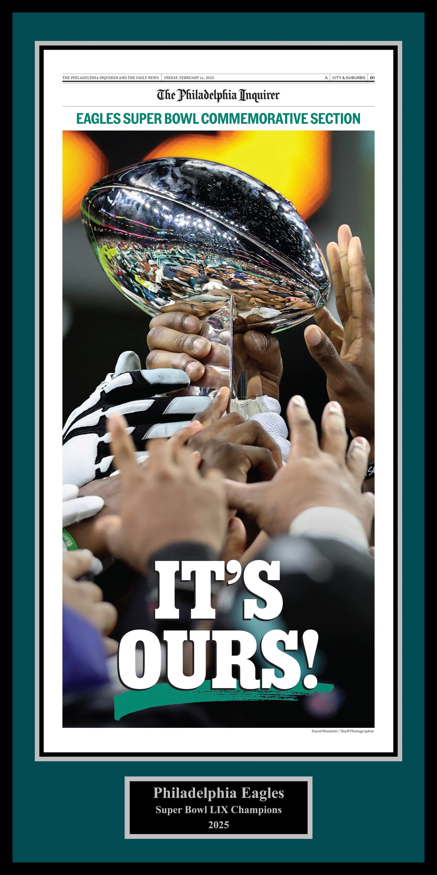 Eagles Super Bowl 2025: Its Ours - 1 Page