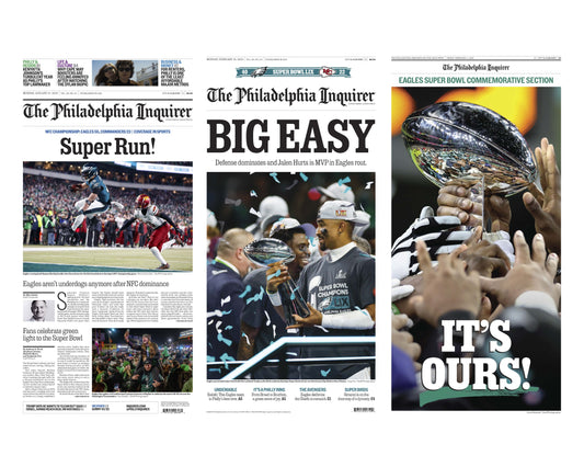 Eagles Super Bowl 2025: Super Run Big Easy Its Ours - 3 Page