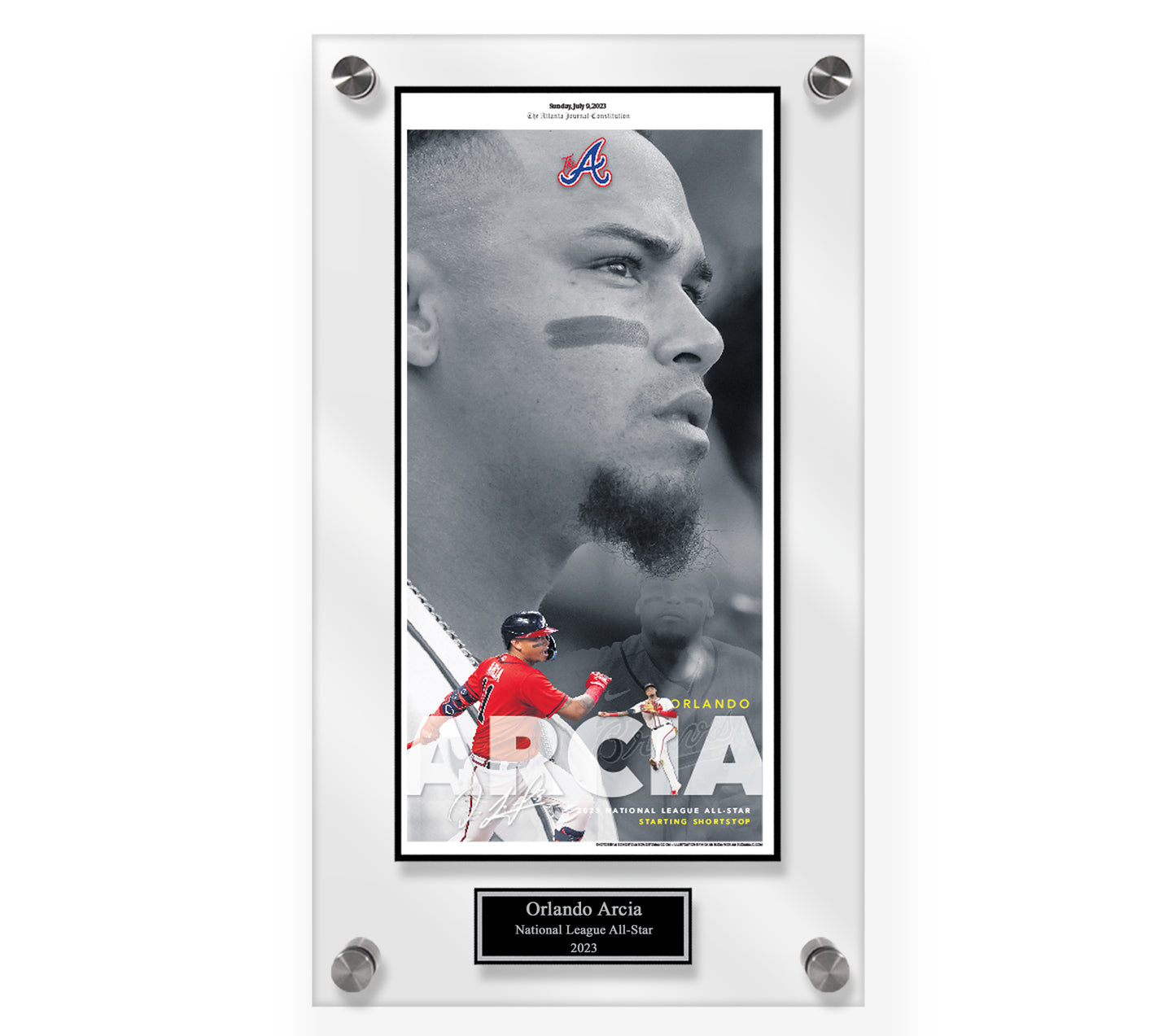 Arcia Acrylic Plaque