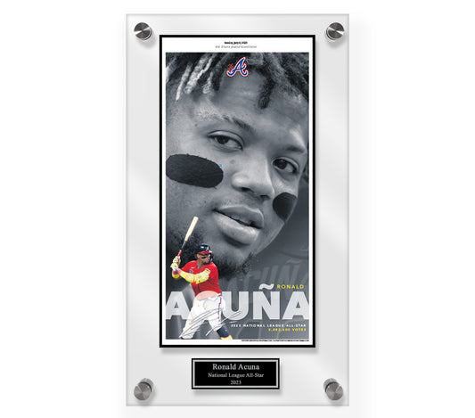 Acuña Acrylic Plaque